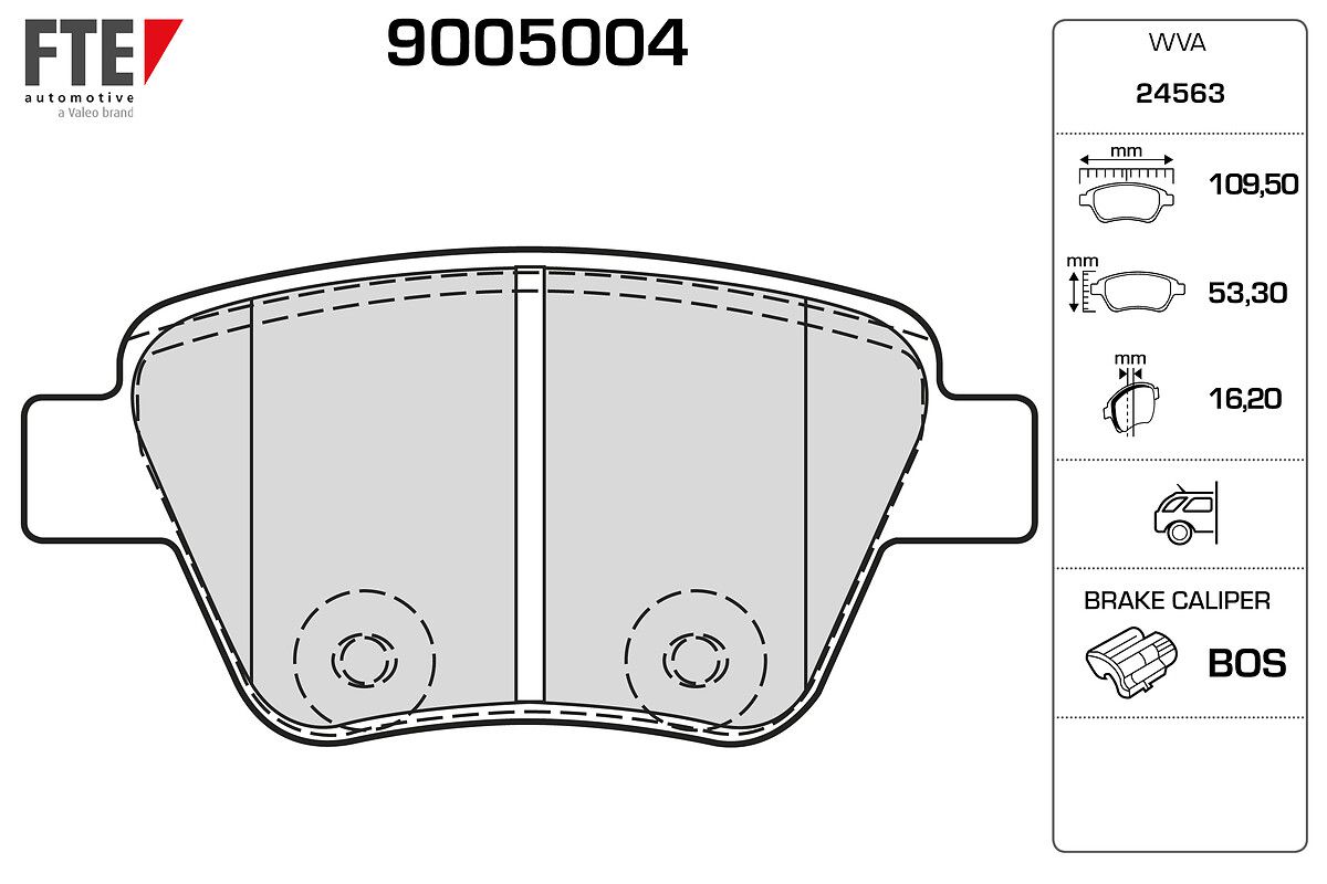 FREN BALATASI CADDY/GOLF/JETTA/TOURAN/A1/A3 ARKA