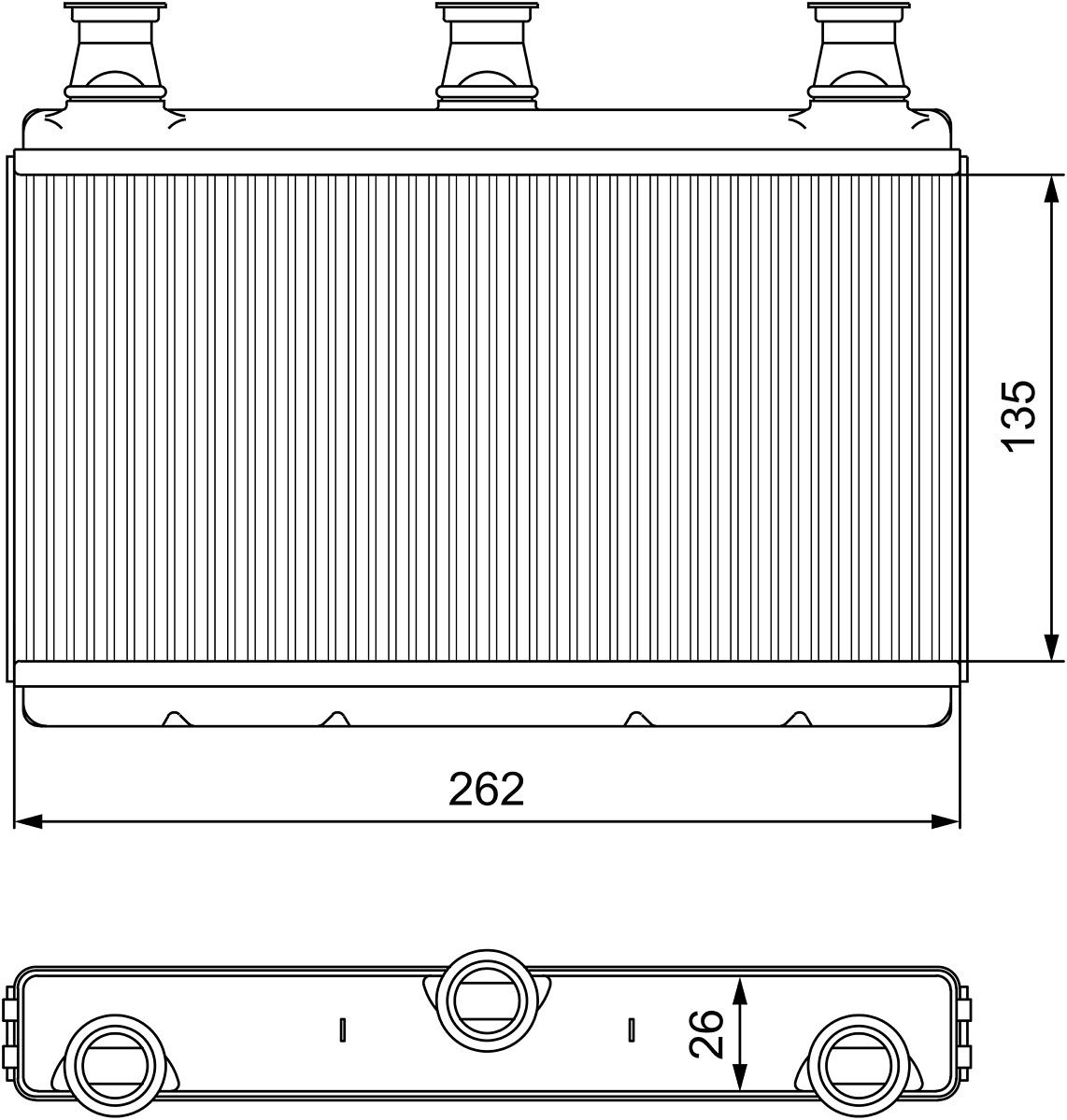 KALORİFER RADYATÖRÜ E60/E61/E63/E64