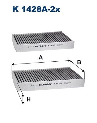 POLEN FİLTRESİ ÇİFTLİ 5G30/5F90