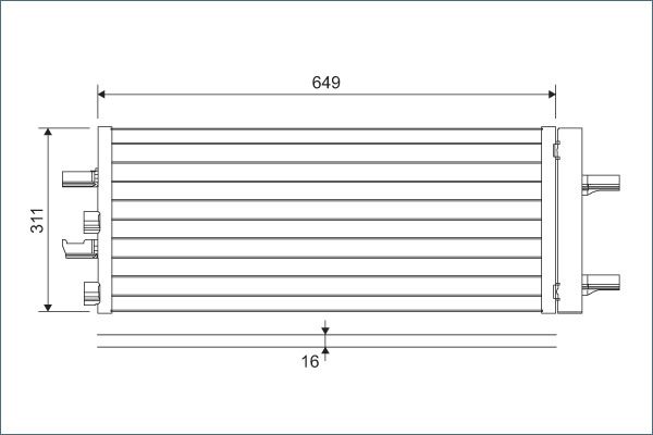KLİMA RADYATÖRÜ F54/F55/F56/F57
