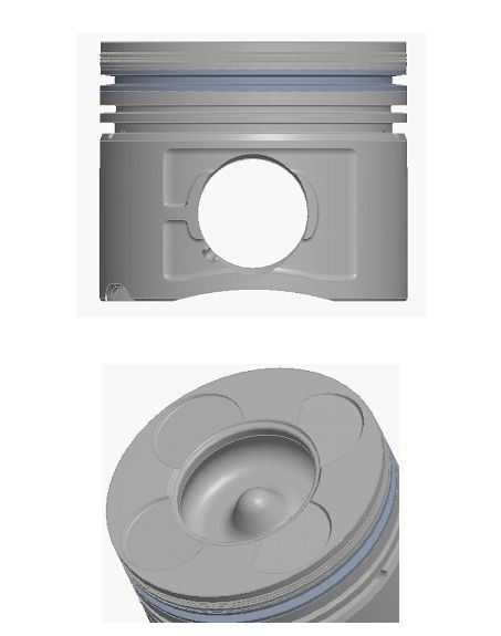 PİSTON+SEGMAN 84 MM M47/M57