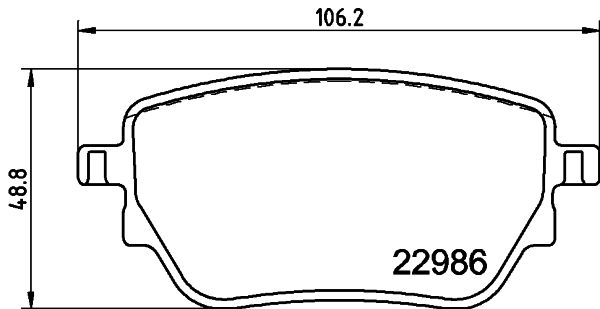 ARKA FREN BALATASI. W118-177-247.