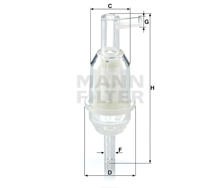 YAKIT FİLTRESİ W123/W124/W460